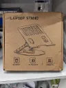 Adjustable Aluminium Laptop Stand (Foldable & Ergonomic)